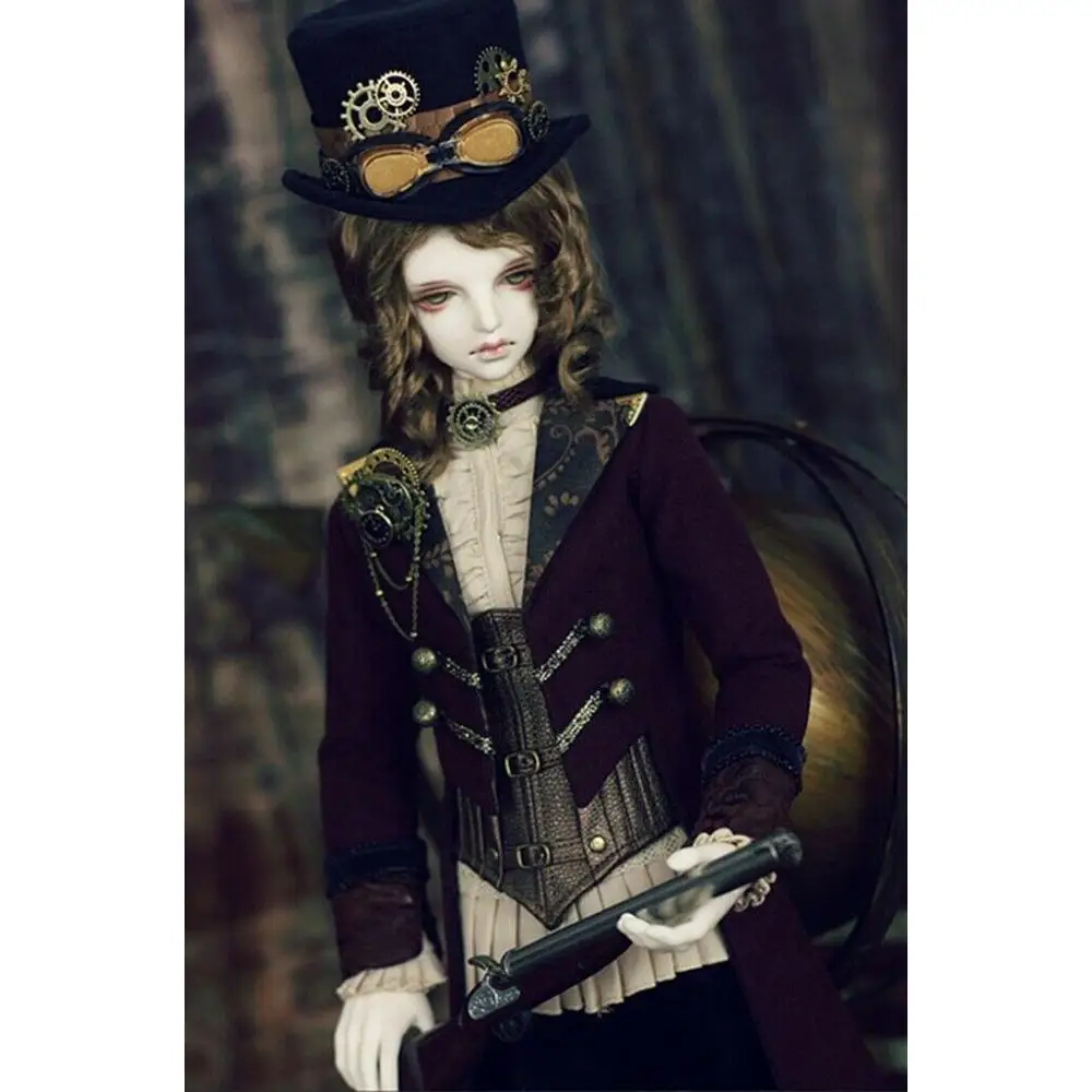 

[wamami] 1/3 1/4 Steampunk European For BJD Doll Dollfie Outfit Uniform Set