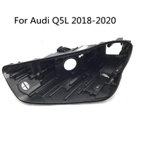 headlight base front auto headlight housing for audi q5l 2018 2019 2020 headlight black casing
