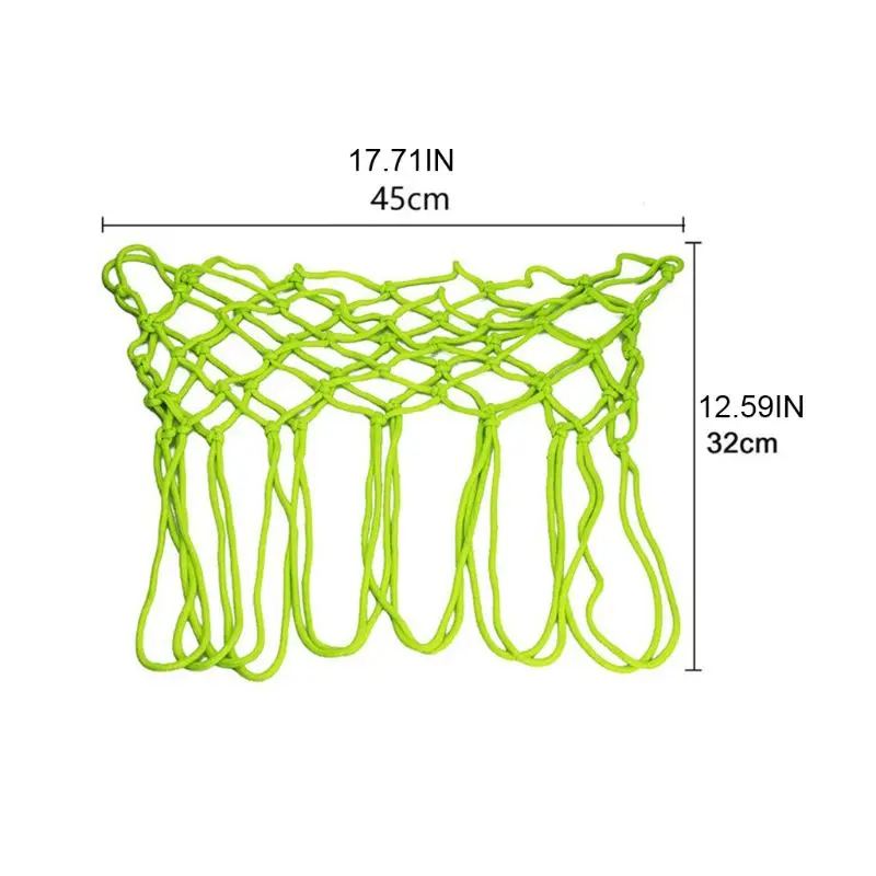 

2021 New Luminous Replacement Basketball Standard Net for 12 Loop Professional Thick Part