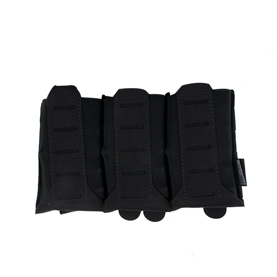 

TMC New Tactical Accessory Bag M4 Triple Bag Black TMC3599