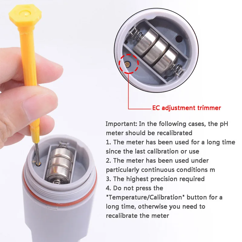 Test Pen Water Quality Detector PH-686 Four-in-one PH/EC/TDS/ Temperature Measuring Tool PH Hardness Conductivity YZ | Инструменты