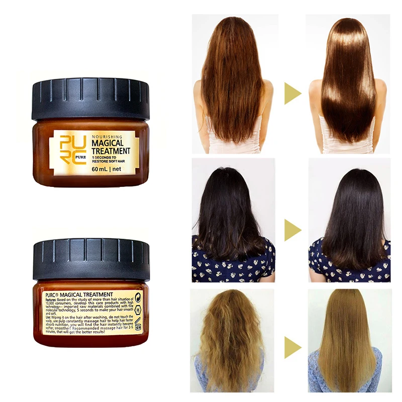 Волшебный кератина волос маска для ухода за кожей в течение 5-ти секунд ремонта