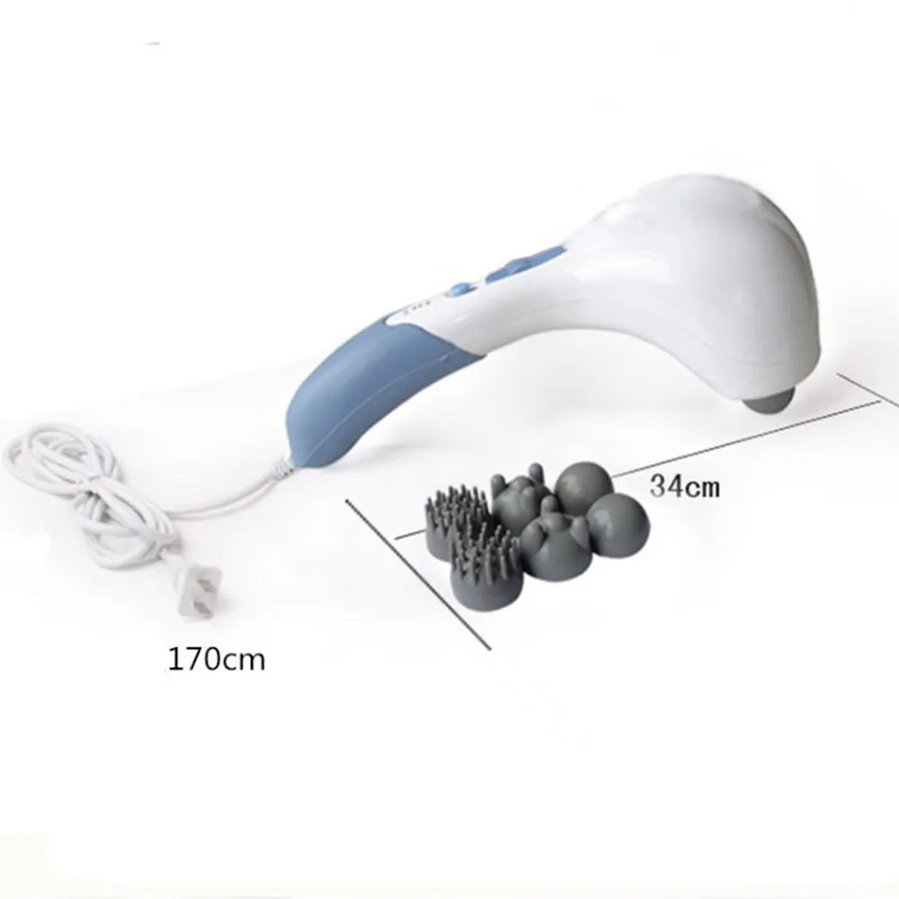 Handheld Back Massage Hammer Vibration Infrared Stick Roller Cervical Body Massager | Красота и здоровье