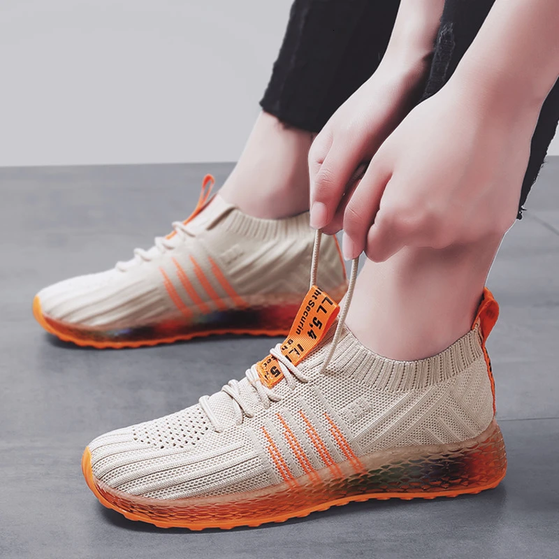 Женские теннисные туфли дышащие сетчатые кроссовки на шнуровке спортивная обувь