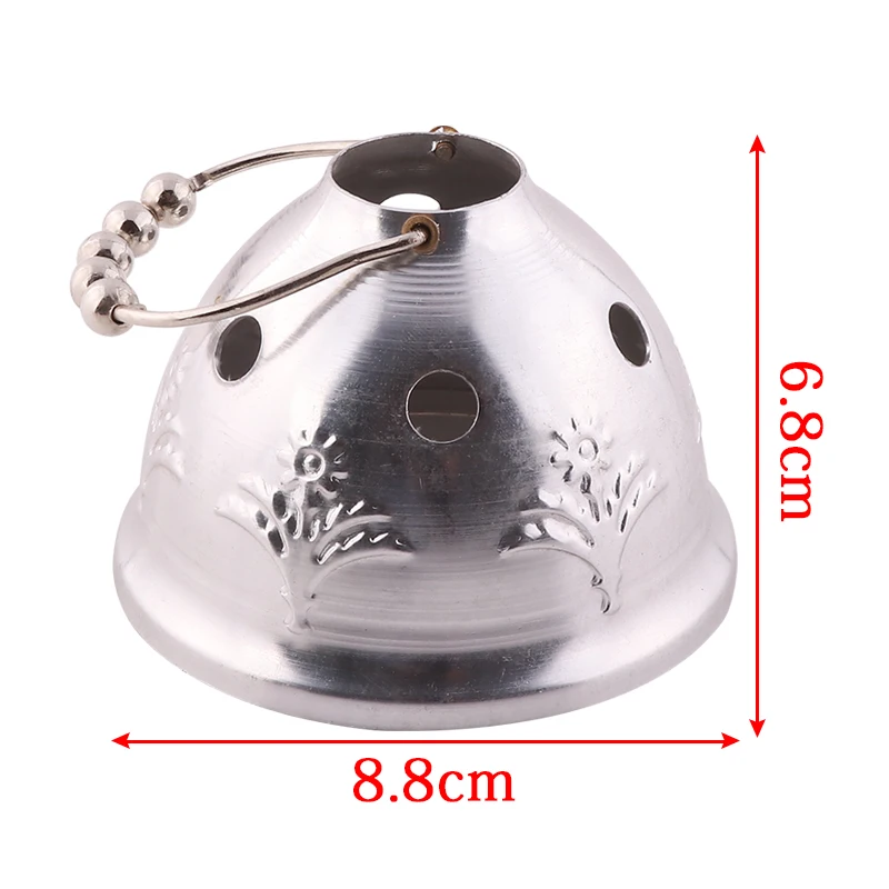 Мини Размеры металлические щипцы для кальяна прикрытие от ветра с ручкой Чичи