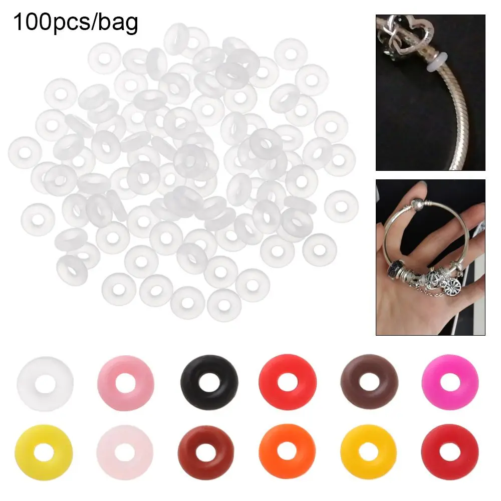 Обнаженное нескользящее 12-цветное клеммное кольцо аксессуар для снасти бусины