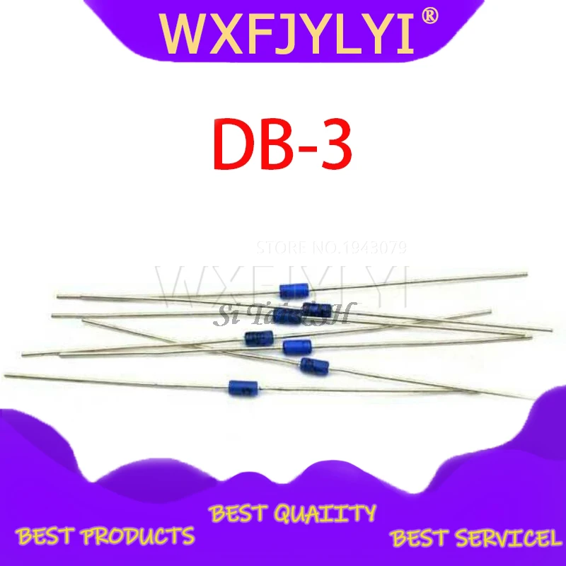 50 шт. DB3 триггер для диодов Diac DO-35 диодных до-35 диодасов | Электронные компоненты и