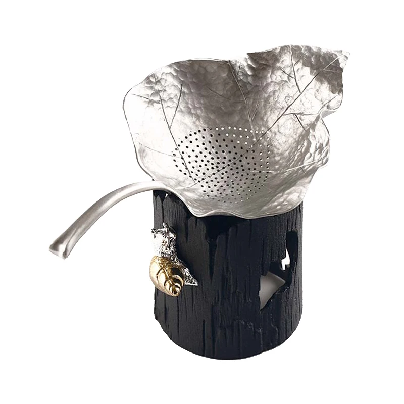 Металлический оловянный ситечко для чая Gongfu аксессуары фильтр инструменты