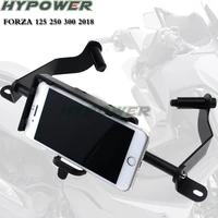 fit for honda forza 125250300 2018 2019 2020 motorcycle accessories stand holder phone mobile phone gps plate bracket