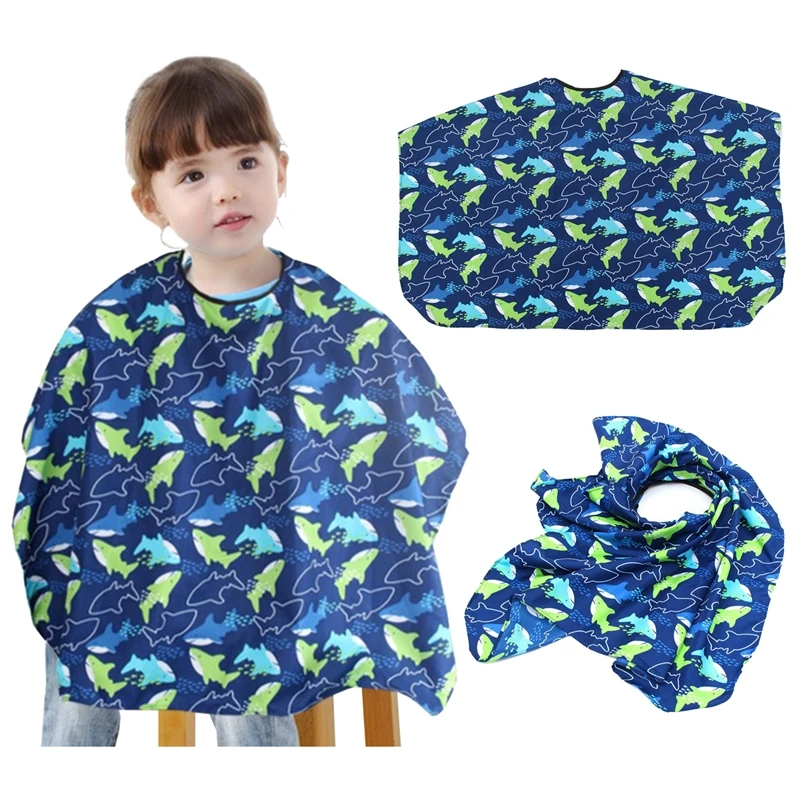 

New Dolphin Child Salon Barber Hairdresser Hairdressing Hair Cutting Gown Cape