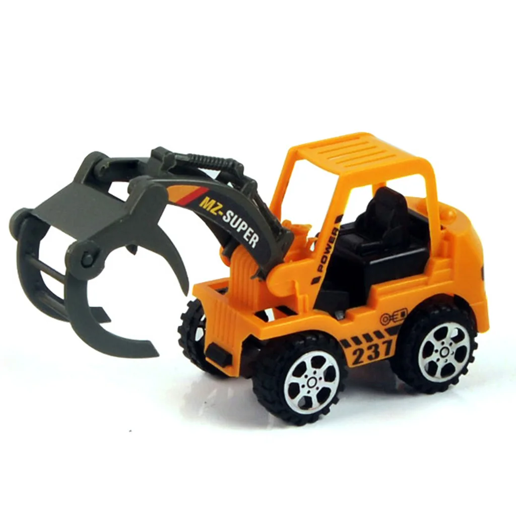 

6Pcs Children Boys Simulation Plastic Car Model Engineering Truck Toys Playsets