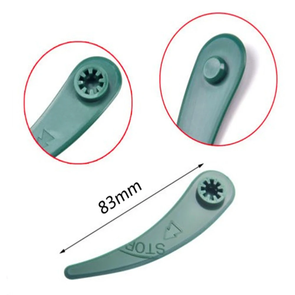 

10/25Pcs Grass Trimmer Lawn Mower Cutting Blades Replacement for ART 23-18 Li Grass Trimmer Lawn Mower Cutting Blades Replacemen