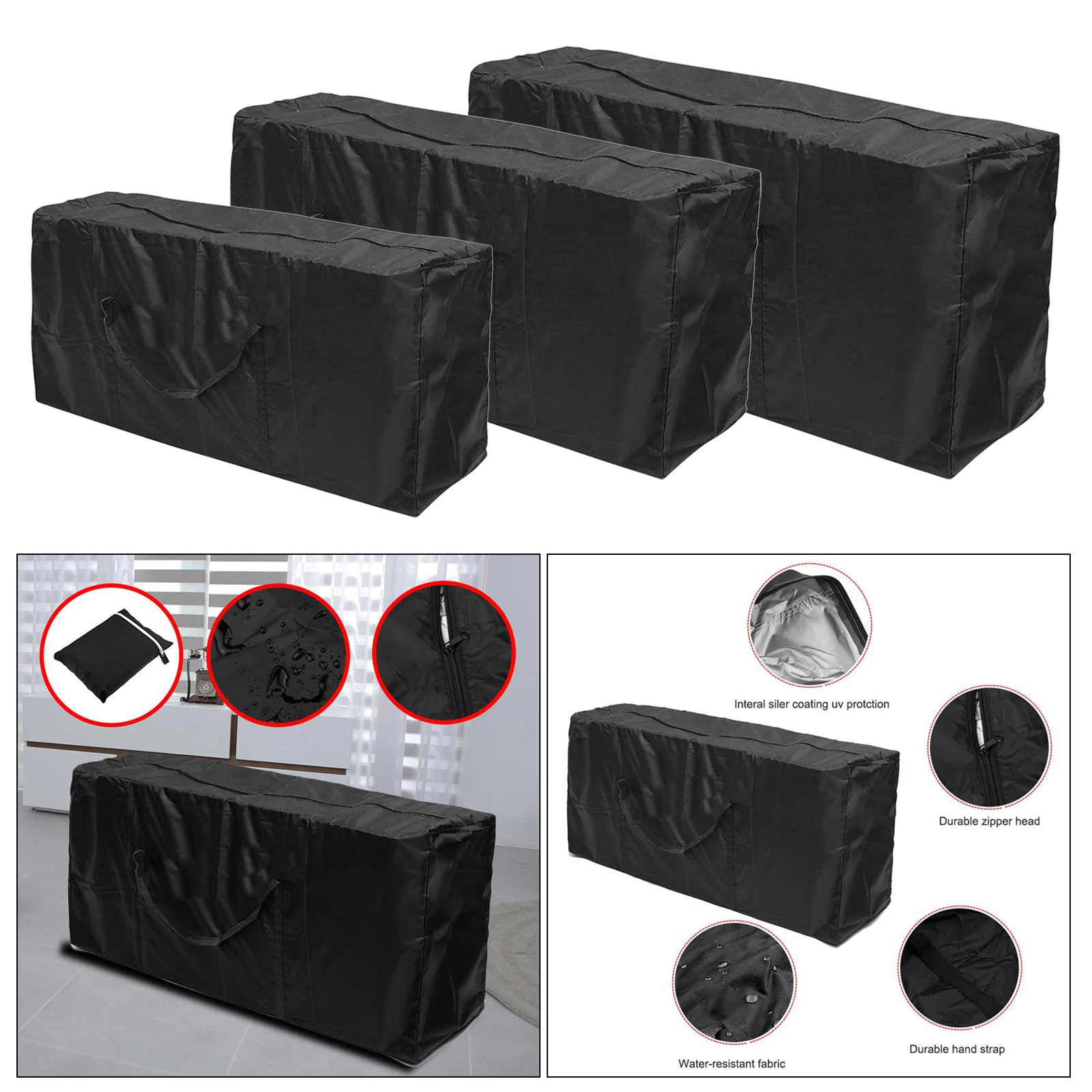 

Christmas Tree Storage Bag Waterproof Xmas Tote for Artificial Tree, 48-68''