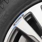 4 шт., автомобильные наклейки-эмблемы для Hyundai Sonata Elantra Tucson Creta I30 Ix35 I40
