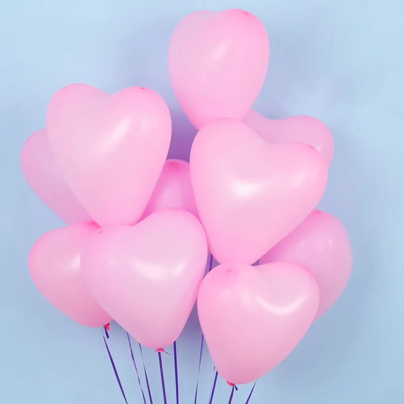 50 шт. красные и розовые воздушные шары 10 дюймов | Дом сад