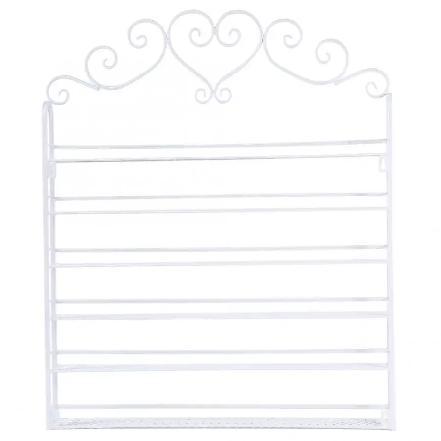 Гель для ногтей дисплей 6 ярусов кованый лак стойка Настенный Дисплей Органайзер