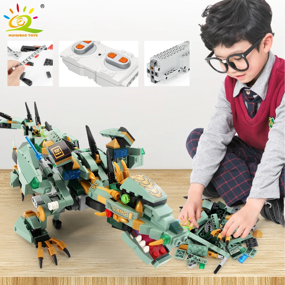 HUIQIBAO ниндзя Темный вооруженный Дракон рыцарь электрический пульт