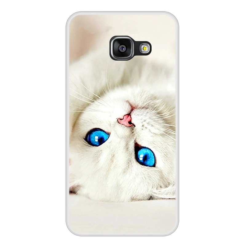 Чехол для телефона Samsung Galaxy A3 A5 A7 2016 2017 Мягкий Силиконовый ТПУ милый чехол с
