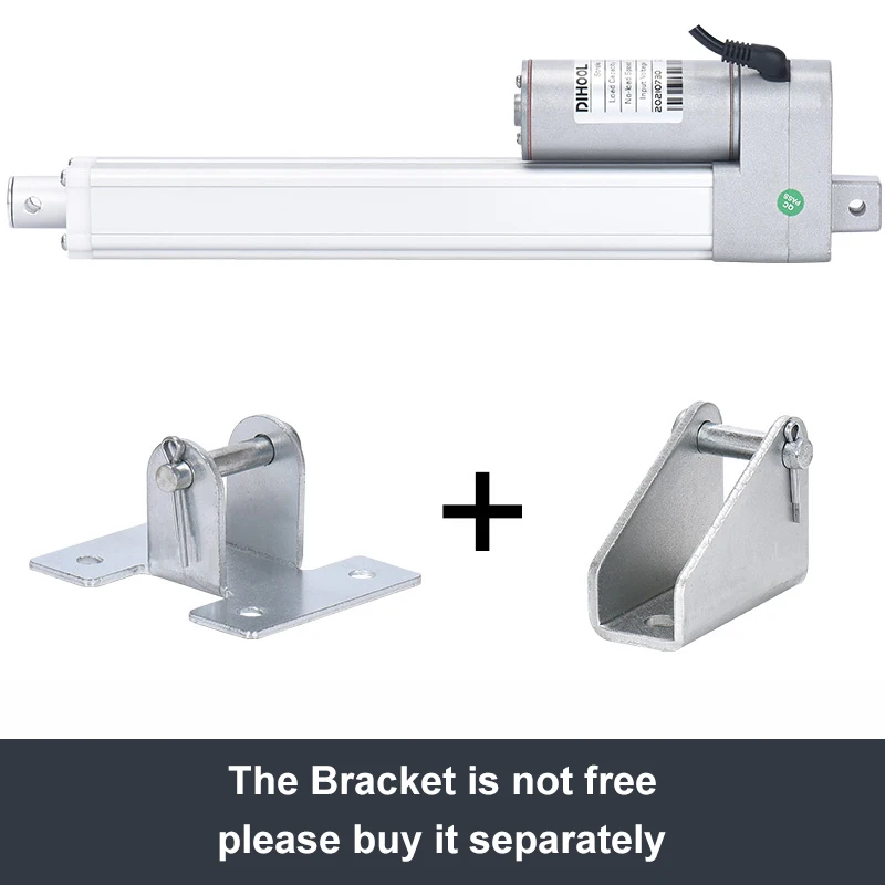 12V DC Motor 50MM 150MM 250MM 350mm Stroke Electric Linear Actuator Wifi Remote Controller 2000N 200kilo Support Lifting Column |