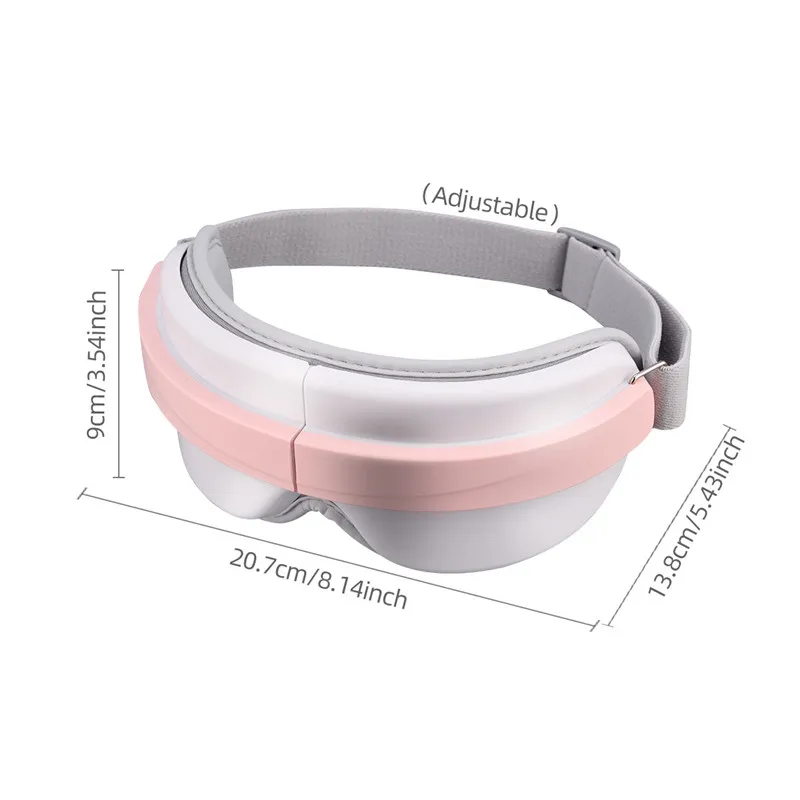 

Hot Compress Eye Fatigue Relief Massager Foldable Eye Massage Glasses Bluetooth Eyeshield USB Rechargeable Eye Cover Eyeguard 31