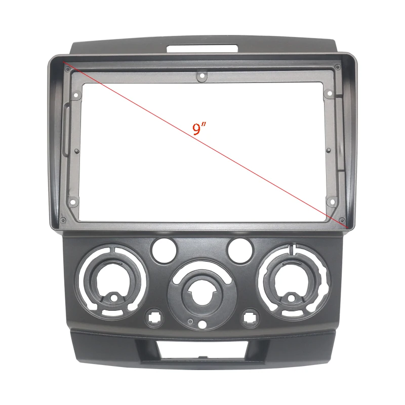 2 Din Auto Radio Stereo Panel Fascia Dash Installation Trim Kit Face Plate Bezel For Ford Everest Ranger Mazda Bt-50 | Автомобили и