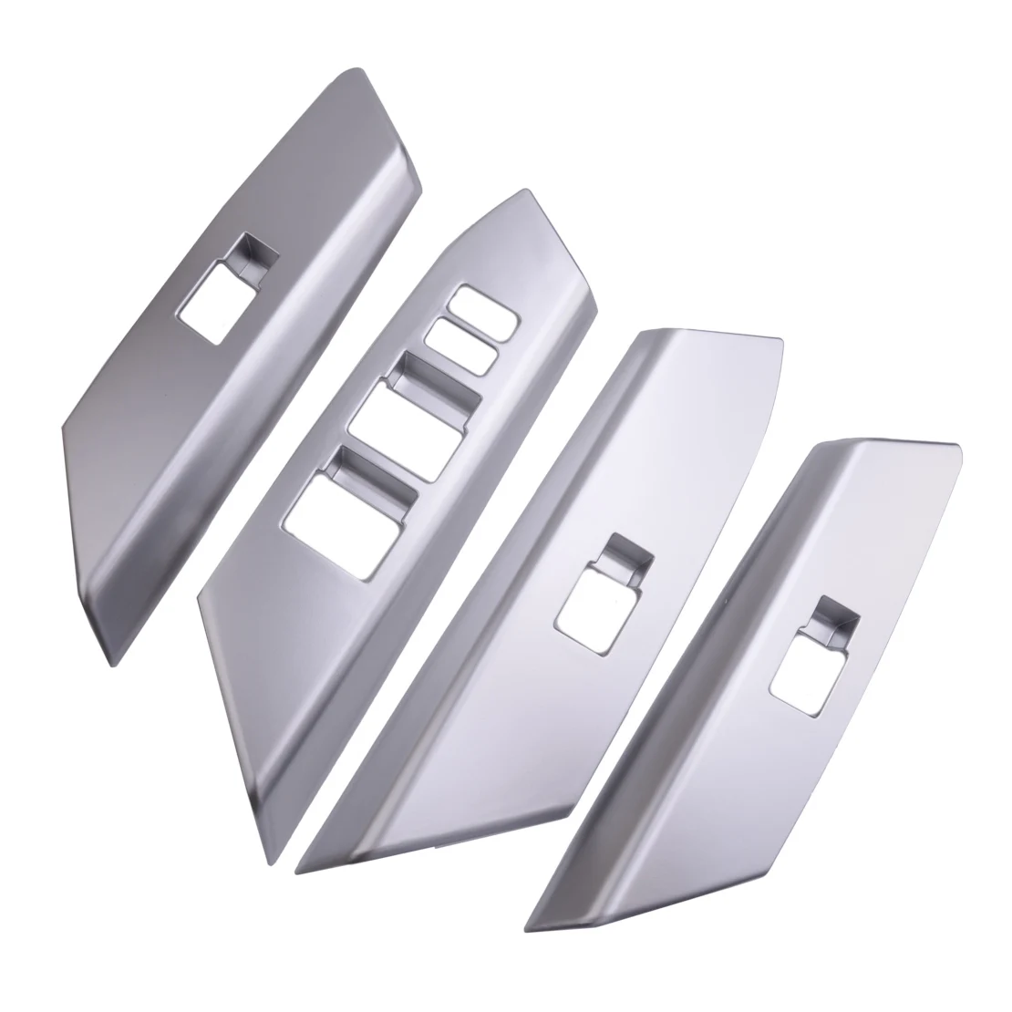 

4Pcs ABS LHD Chrome Window Switch Button Trim Cover Fit for Toyota RAV4 2016 2017 2018