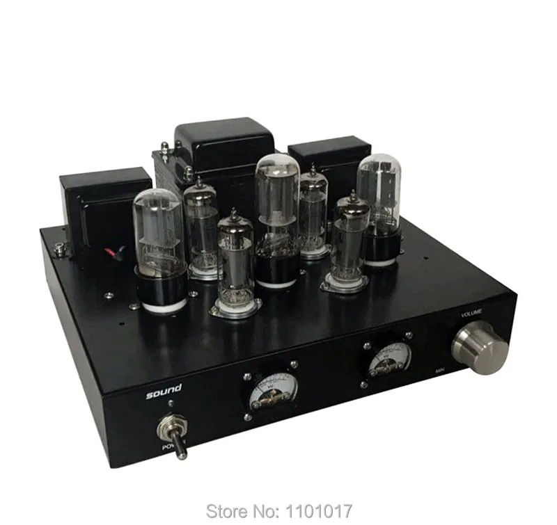 Xinxin 6P1 параллельное соединение ламповый усилитель HIFI EXQUIS класса A ручной работы ламповый усилитель 6,8 Вт* 2