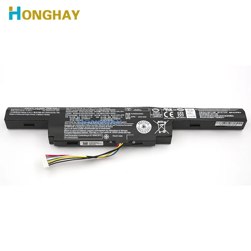 Оригинальный аккумулятор HONGHAY AS16B5J AS16B8J для ноутбука Acer Aspire серия 662 15 6 дюйма 3ICR19/-2