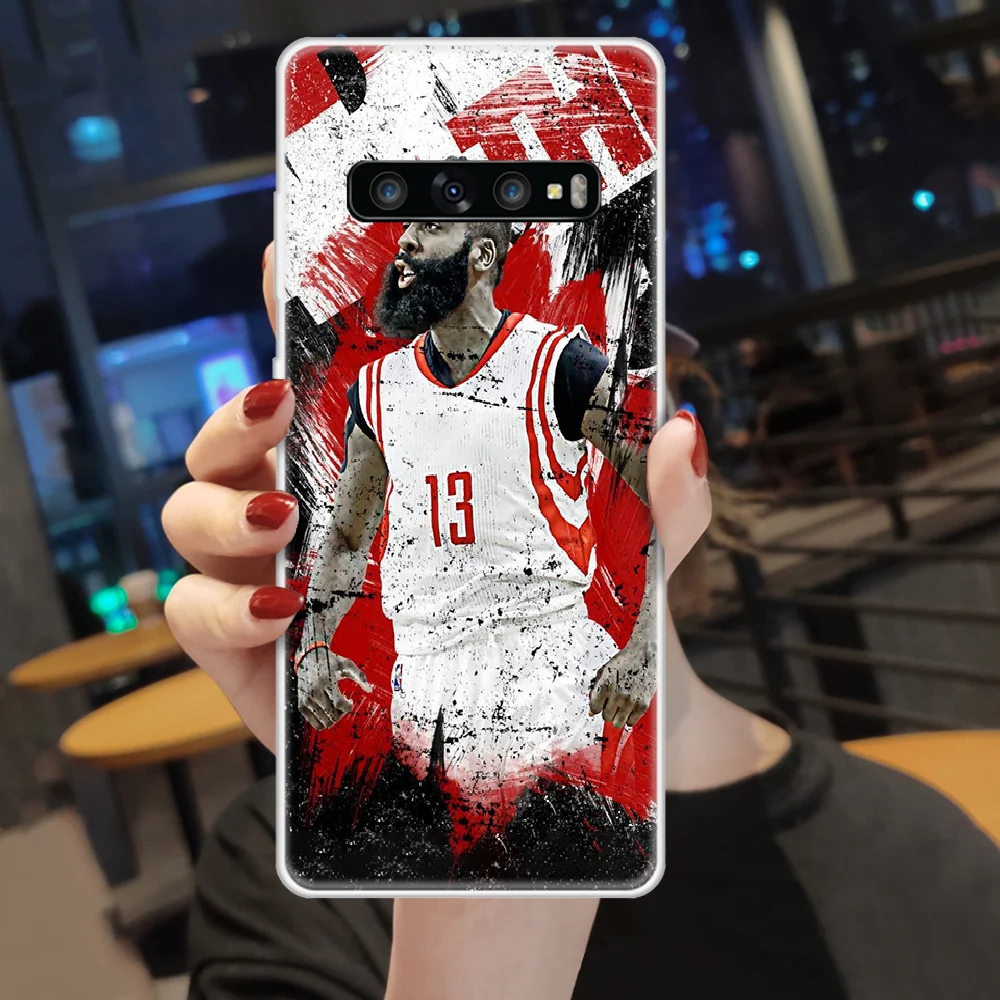 

James basketball Harden 13 Phone Case cover hull For SamSung Galaxy S M 6 7 8 9 10 20 30 31 Edge Plus E Lite transparent
