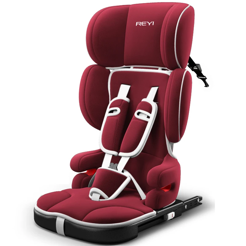 

Light Portable Child Car Safety Seats Baby Carseat ISOFIX Car Seat Child Safety Seat Hard interface Baby Booster Seat 9M-12Y