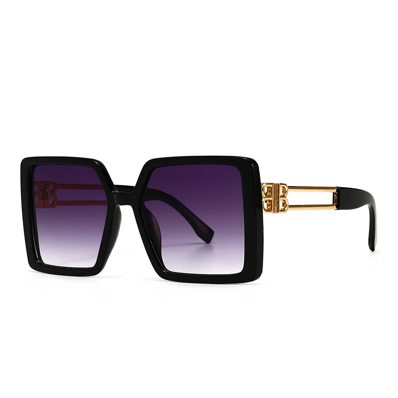 2021 классические винтажные Квадратные Солнцезащитные очки женские оверсайз