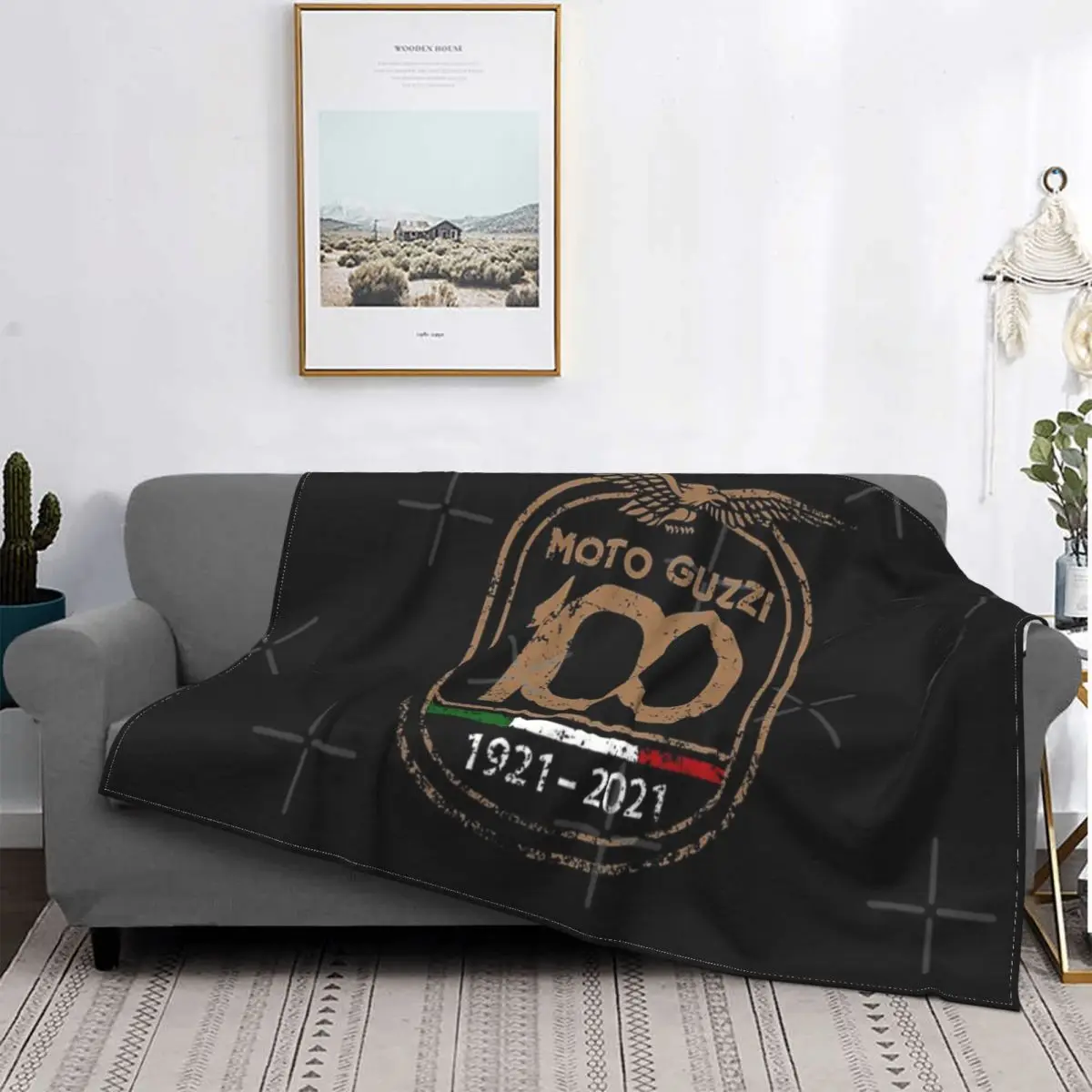 

Manta de Moto Vintage de юбилей, cubrecama para cama a cuadros, manta de playa Kawaii, toalla de playa de lujo