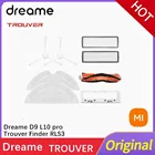 Оригинальные чистящие части боковой щетки, Швабра, тканевая основная щетка, крышка щетки, фильтр для Xiao Mi, Dreame D9, L10 pro, найти Finder RLS3