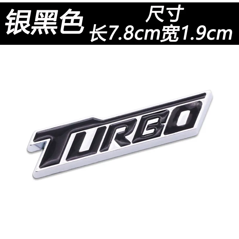 2 шт. 3D металлические Turbo Superchargeing красные эмблема переоборудования значок Авто