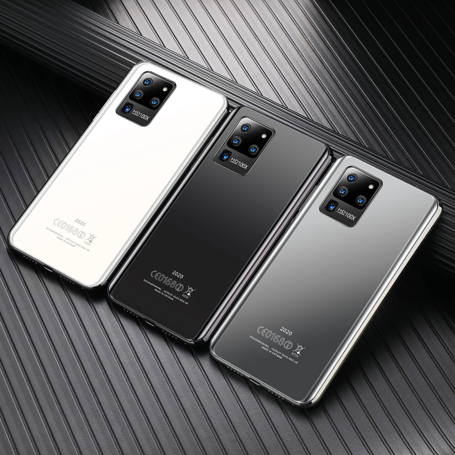 

Global Version Smartphones A12 6.7 Inch 8 256GB Full Screen Face Unlock 5600mAh Telefones 16MP+32MP Water Drop Screen CellPhone