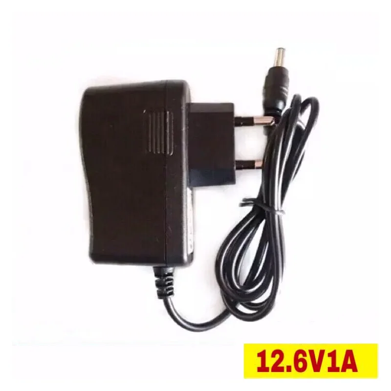

AC100-240V to DC 12.6V 1A Power Adapter Charger With LED light 5.5 x 2.1mm Interface Suitable for 3-string Lithium Battery Pack