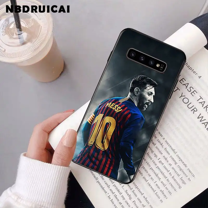 

NBDRUICAI Lionel Messi Cover High Quality Phone Case for Samsung S9 plus S5 S6 edge plus S7 edge S8 plus S10 E S10 plus