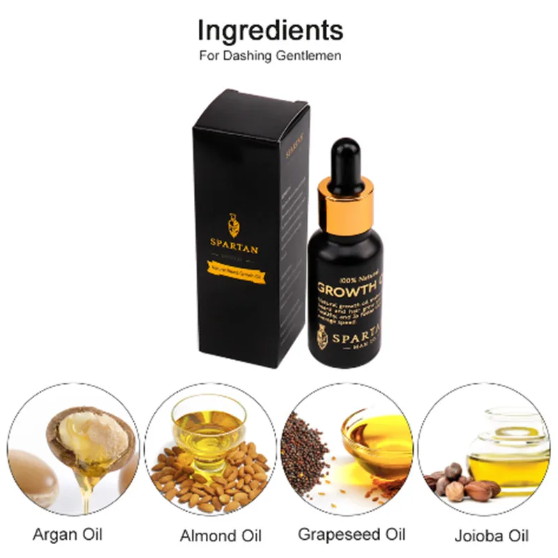 Кондиционер для бороды набор роста масло смягчения волос питательный усилитель