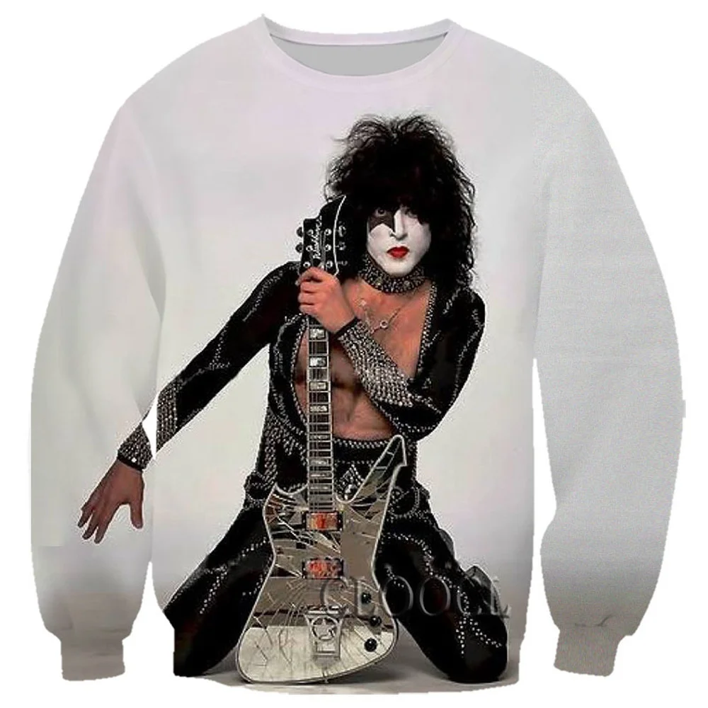 

CLOOCL Newest Fashion Men Women KISS Rock Band 3D Printed Sweatshirt Harajuku Casual Streetwear Unisex Tracksuit Drop Shipping