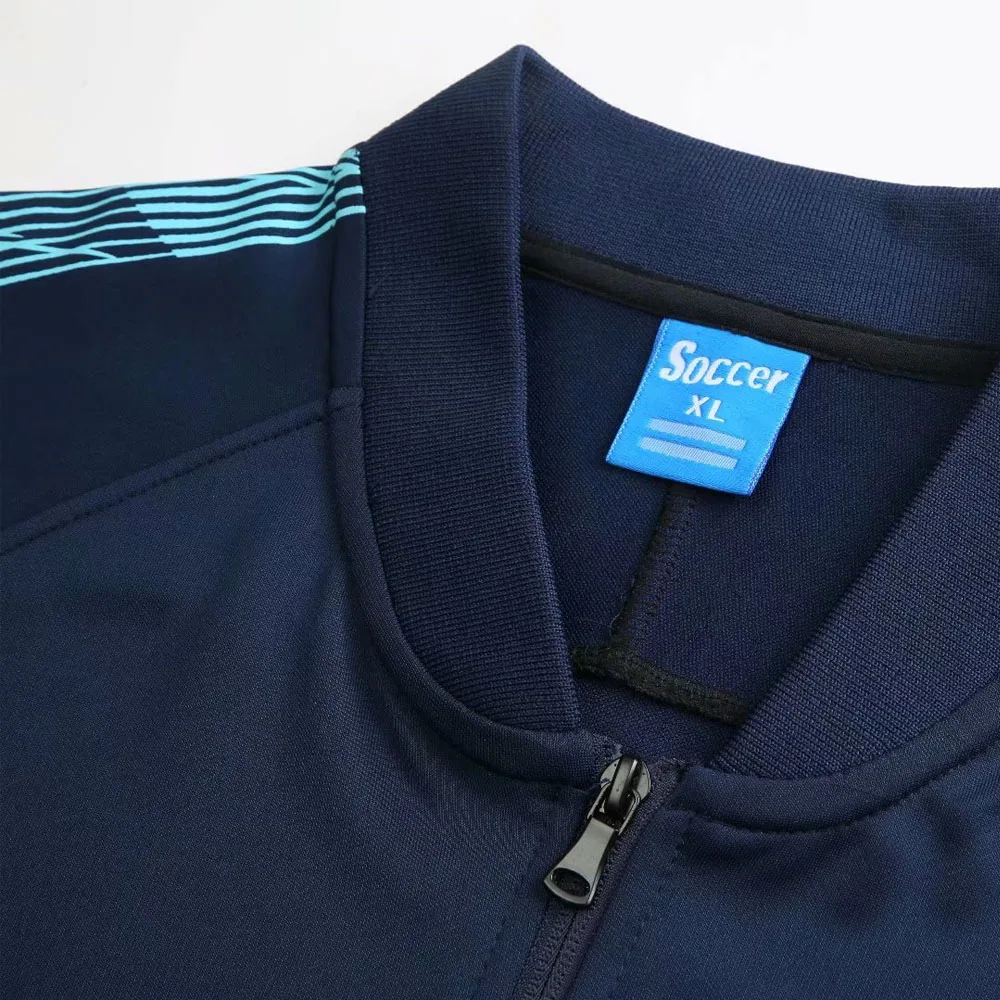 2019 зимние футбольные тренировочные костюмы мужские и детские футболки с длинным