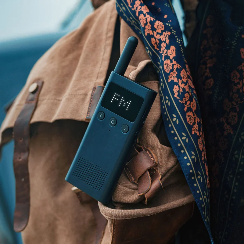 Xiaomi Mijia Walkie Talkie 1S умная рация с FM-радио динамиком приложением для смартфона Bluetooth