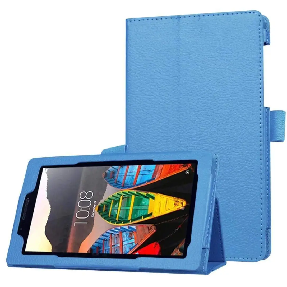 Тонкий складной чехол из искусственной кожи для Lenovo Tab 3 7 Essential 710F 710I Подставка