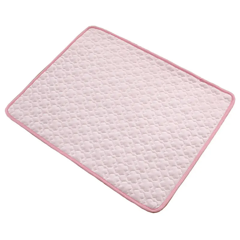 

Pet Mats Spring Summer Dog Cats Cooling Cold Feeling Ice Silk Soft Breathable Sofa Cushion Cat Cool Cushion Supplies Wholesale