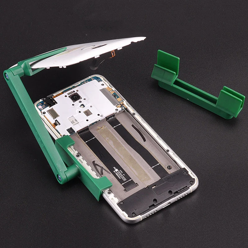 

Регулируемая универсальная подставка для телефона с фиксированным зажимом для экрана для iPhone 5/6/7/8 для Samsung ремонтные инструменты