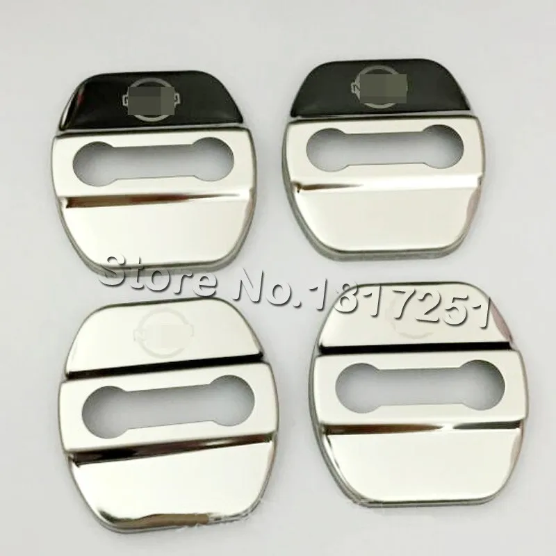 3D застежка дверного замка из нержавеющей стали защитный чехол отделка для Nissan X