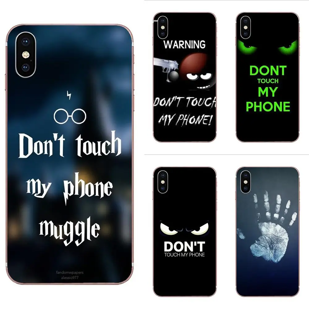Не трогайте мой для huawei P7 P8 P9 P10 P20 P30 Lite Mini Plus Pro Y9 Prime P Smart Z 2018 2019 мягкий защитный |