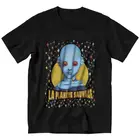 Винтажная футболка из чистого хлопка с изображением культового фильма 