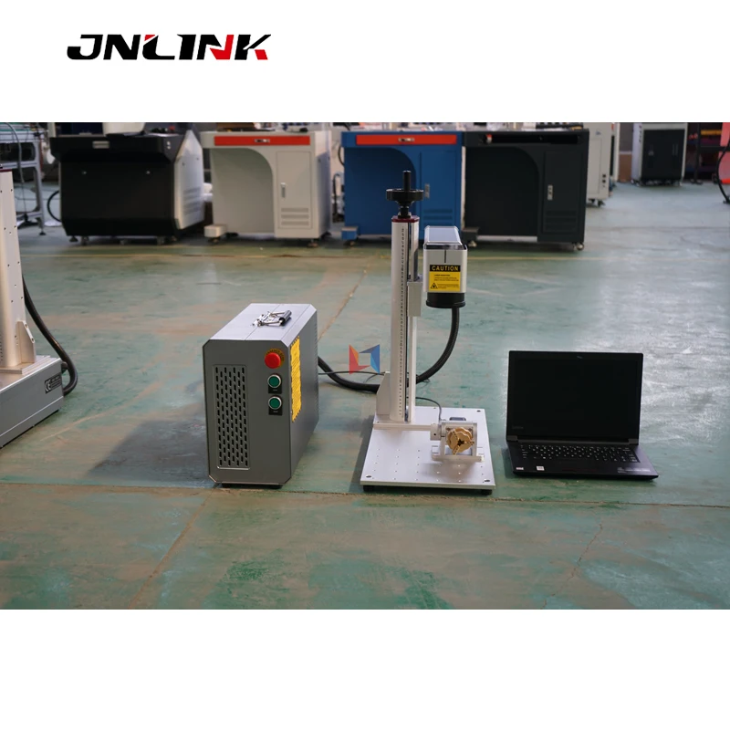 Раздельная волоконная лазерная маркировочная машина 20 Вт металлическая