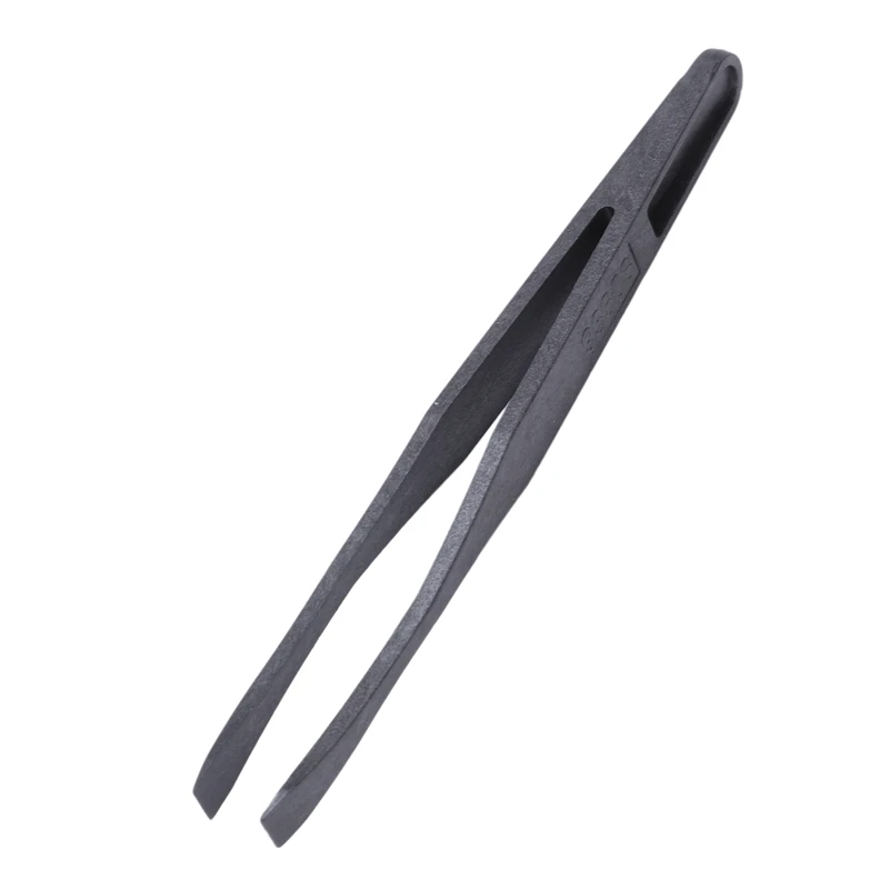 

5 pieces black Plastic Electronic 6 mm tip, antistatic tweezers