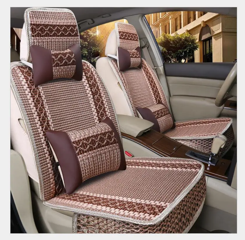 2018 Brand New Arrivial Not Moves Car Seat Cushions, Universal Pu Leather Non Slide Seats Cover Fits for Most Cars